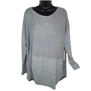 One Park Ave Nwt Super Soft Ribbed Tunic Top 3x